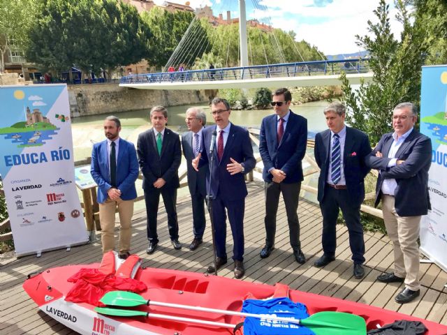 Los escolares murcianos se acercan al entorno natural de ´Murcia Río´ con charlas ambientales y actividades acuáticas - 1, Foto 1