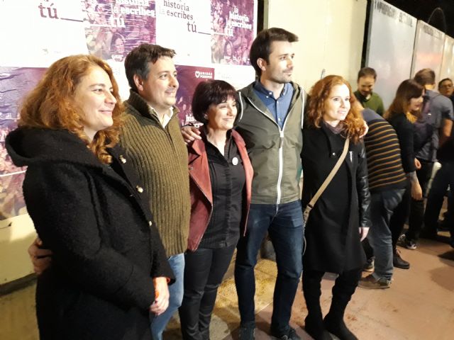 Javier Sánchez Serna: España merece un gobierno al que no le tiemblen las piernas ante los poderosos y ante los bancos. Por eso, el cambio el próximo 28 de abril se va a dibujar con tonos morados - 2, Foto 2