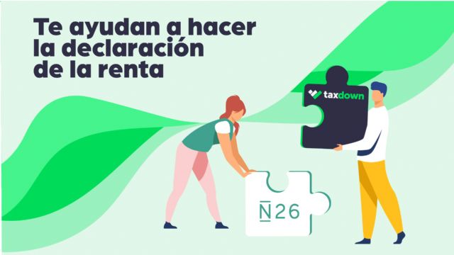 TaxDown y N26 unen fuerzas para facilitar la declaración de la renta a los clientes del banco móvil - 1, Foto 1