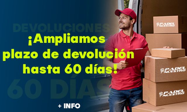 Grupo Padel Nuestro amplía el Plazo de Devolución a 60 días - 1, Foto 1