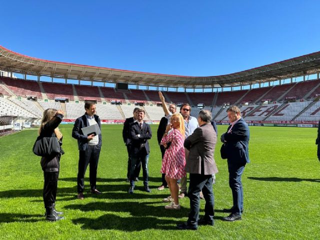 Técnicos de la candidatura de España visitan la Región para analizar el proyecto para el Mundial 2030 - 1, Foto 1