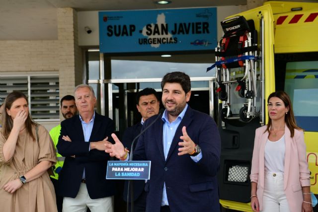 López Miras anuncia la creación de un nuevo Plan de Urgencias y Emergencias Sanitarias y la apertura de todos los centros de salud en horario de tarde - 2, Foto 2