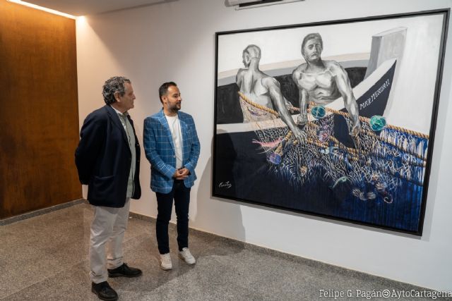 Enrique Navarro muestra su visión del Mar Menor en la sala Dora Catarineu - 1, Foto 1