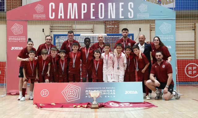 La selección benjamín, subcampeona de España de fútbol sala - 1, Foto 1