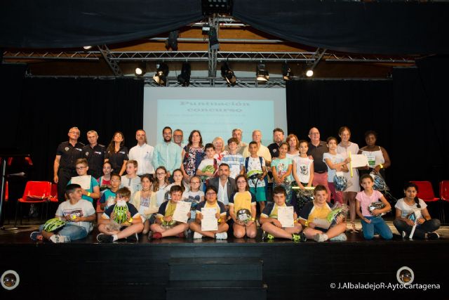 El colegio Hispania se hace con el primer puesto del II Concurso de Educacion Vial Circula en bici con seguridad - 1, Foto 1