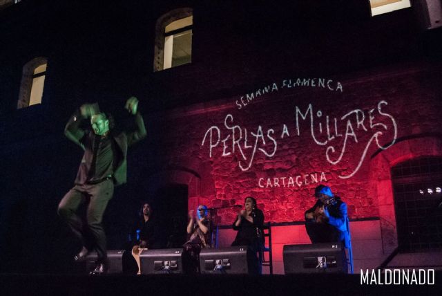 Los cantes de Levante inundan de arte flamenco el patio del antiguo CIM en el festival ´Perlas a Millares´ - 1, Foto 1