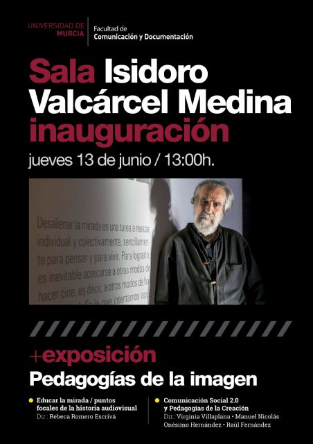 El artista Isidoro Valcárcel inaugura este jueves en la Universidad de Murcia una sala de exposiciones que lleva su nombre - 1, Foto 1