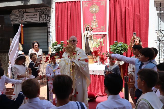 Decenas de niños de comunión celebran el Corpus Christi en las parroquias de San Pedro y Lo Pagán - 4, Foto 4