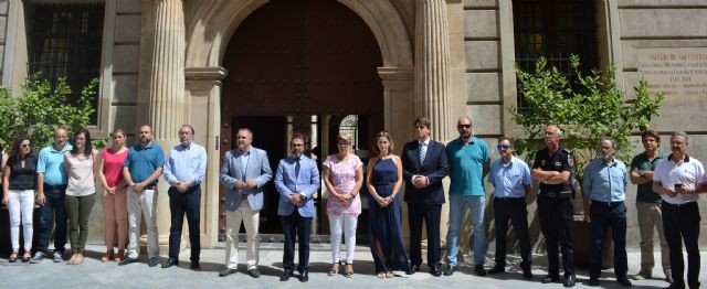 Minuto de silencio en San Esteban en memoria de Miguel Ángel Blanco - 1, Foto 1