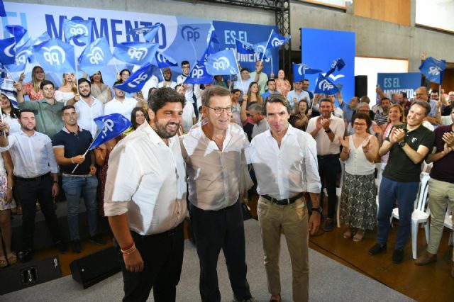 López Miras: El único voto útil para echar a Pedro Sánchez de la Moncloa es el del PP y Alberto Núñez Feijóo - 2, Foto 2