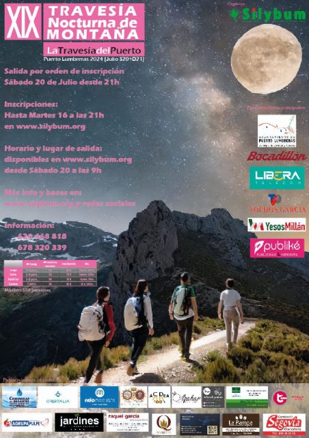 Vuelve la Travesía Nocturna de Montaña organizada por Silybum, alcanzado la décimo novena edición, el próximo 20 de julio - 2, Foto 2