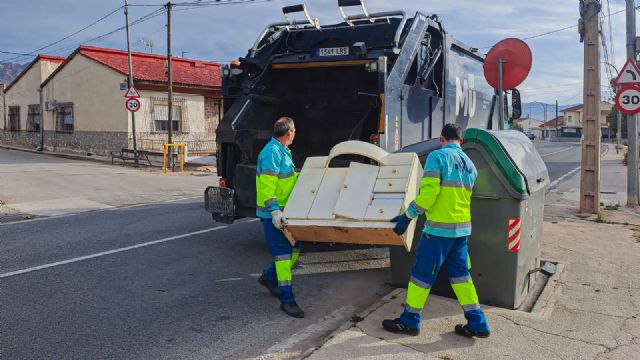 El sistema de recogida de enseres 'Un Solo Día' gestiona más de 580 toneladas en su primer año El sistema de recogida de enseres 'Un Solo Día' gestiona más de 580 toneladas en su primer año