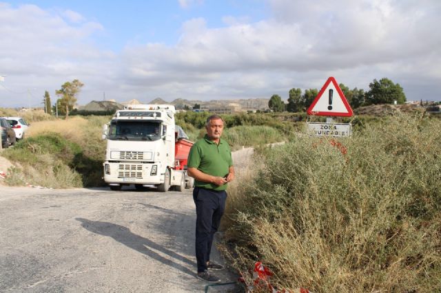 El Ayuntamiento insta a la Confederación a la limpieza urgente del cauce del río Guadalentín - 1, Foto 1