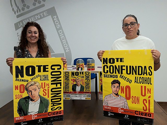Presentan la campaña municipal contra agresiones sexistas en la feria y fiestas de Cieza Presentan la campaña municipal contra agresiones sexistas en la feria y fiestas de Cieza