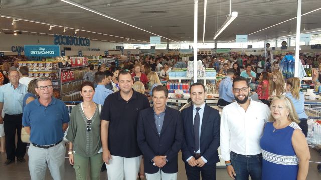 El Alcalde destaca que la apertura de un nuevo establecimiento de Aldi acentúa la capitalidad subregional de Lorca y su liderazgo como cabecera de comarca - 3, Foto 3