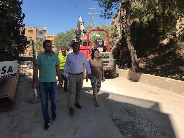 Fomento destaca el buen ritmo de las obras de renovación del barrio lorquino de Los Ángeles-Apolonia - 1, Foto 1