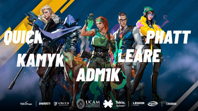 UCAM Tokiers presenta el roster de Valorant que participará en la Crossfire Cup Mediamark Intel - 1, Foto 1