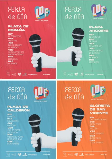 La Feria y Fiestas de Lorca 2022 incorpora la mayor oferta de conciertos y espectáculos gratuitos y recupera la Feria de Día potenciando el tardeo con música en directo en calles y plazas - 4, Foto 4