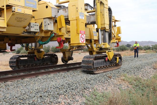 El delegado del Gobierno visita el tramo Lorca-Pulpí de las obras de construcción de la Alta Velocidad entre Murcia y Almería - 3, Foto 3