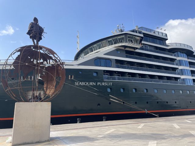 El recién estrenado crucero de expedición Seabourn Pursuit desembarca por primera vez en el Puerto de Cartagena con 255 pasajeros - 4, Foto 4