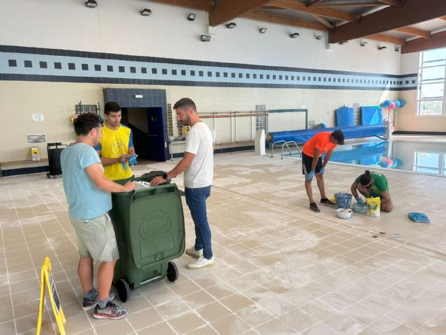 Las piscinas cubiertas de  Puerto Lumbreras ultiman su puesta a punto para retomar las actividades de invierno - 1, Foto 1