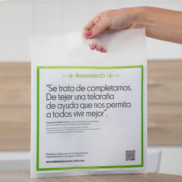 Las nuevas bolsas para farmacias de Cinfa incorporan frases de Sara Baras y Cayetana Guillén Cuervo - 1, Foto 1