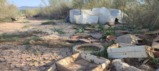 El PSOE de Lorca advierte de un vertedero ilegal en la pedanía de Aguaderas que supone un riesgo para los vecinos - 1, Foto 1