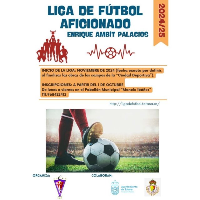 La Liga de Fútbol Aficionado “Enrique Ambit Palacios” comenzará a partir de noviembre - 1, Foto 1