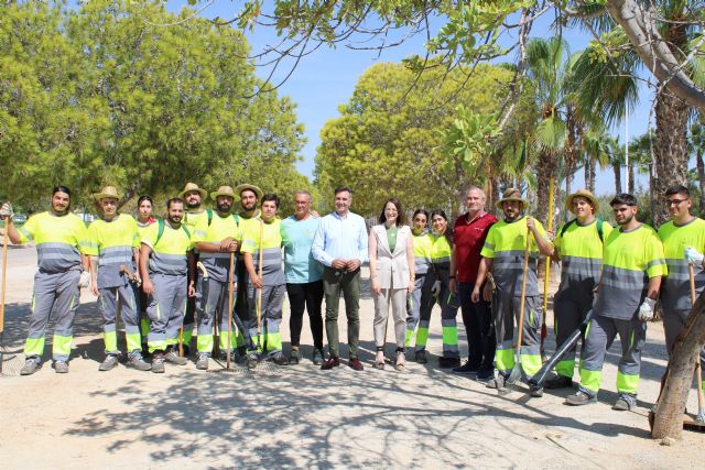 Los alumnos del PMEF de jardinería realizan su formación laboral en parques y zonas verdes del municipio - 2, Foto 2