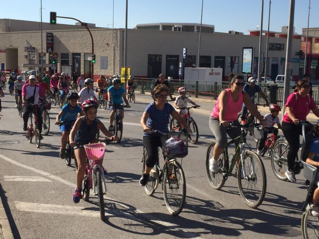 Más de 1.500 ciclistas festejan los 40 años de Juegos Deportivos del Guadalentín - 3, Foto 3