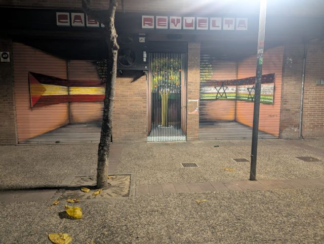 Vandalizan la obra del muralista palestino Taqi Spateen en el barrio de el Carmen Vandalizan la obra del muralista palestino Taqi Spateen en el barrio de el Carmen
