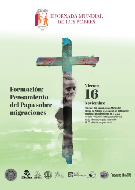 Oración, charla y encuentro de voluntarios entorno a la II Jornada Mundial de los Pobres - 4, Foto 4