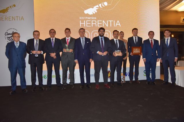 Las empresas familiares murcianas distinguen a Mecánicas Bolea, MásTrigo y Assido en la XXV Gala Premios Herentia - 1, Foto 1