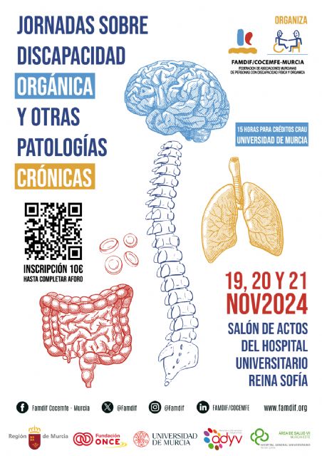 FAMDIF organiza las Jornadas sobre discapacidad orgánica y otras patologías crónicas - 1, Foto 1