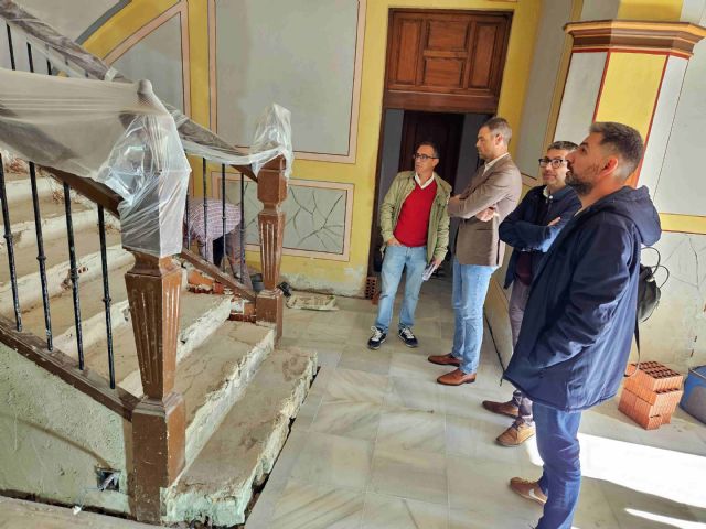 Comienzan las obras para reparar la cubierta, fachada y escalinata de la Casa de la Cultura 'Emilio Sáez' de Caravaca - 2, Foto 2