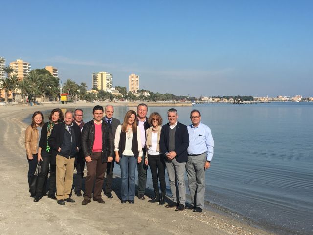 Los diputados populares de la comisión de Agricultura, Alimentación, Pesca y Medio Ambiente del Congreso visitan la Región de Murcia para mostrar su apoyo en las iniciativas de recuperación del Mar Menor y conseguir el Pacto Nacional del Agua - 1, Foto 1