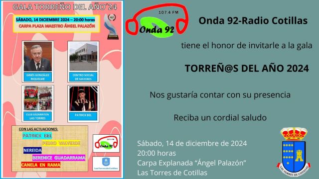 Todo preparado para la 18ª edición de los premios Torreño del Año - 1, Foto 1