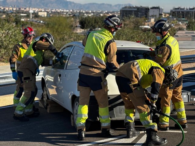 Bomberos Murcia participa en un simulacro de emergencia extrema con múltiples víctimas - 1, Foto 1