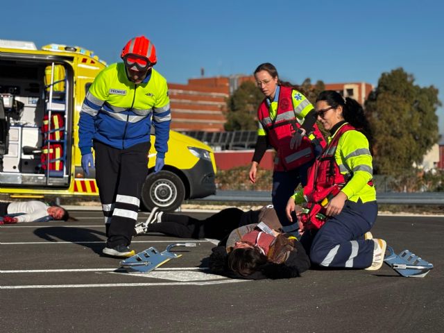 Bomberos Murcia participa en un simulacro de emergencia extrema con múltiples víctimas - 4, Foto 4