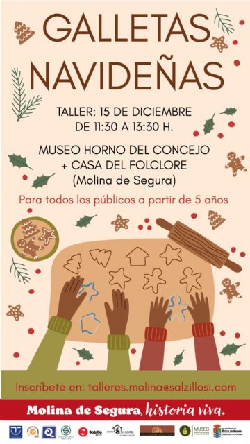 La Concejalía de Turismo organiza un taller de galletas de Navidad en el Horno del Concejo y Casa del Folclore el domingo 15 de diciembre - 1, Foto 1