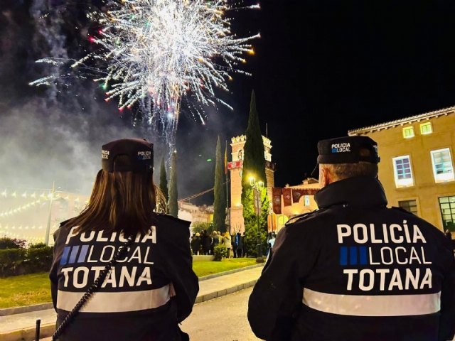 La Policía Local de Totana realiza 5 detenciones durante el transcurso de las fiestas patronales de Santa Eulalia, Foto 1