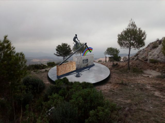 El ciclista Alejandro Valverde tendrá un monumento en su honor en pleno corazón de la Sierra de la Pila - 1, Foto 1