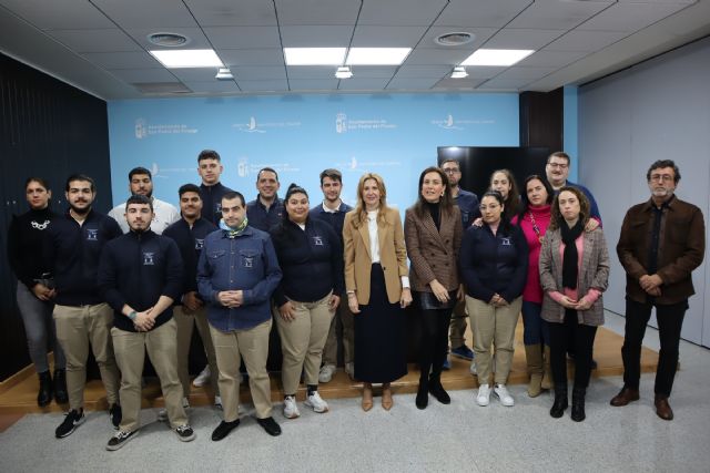 14 jóvenes de San Pedro del Pinatar en desempleo se forman y trabajan en el Ayuntamiento con un programa del SEF - 2, Foto 2