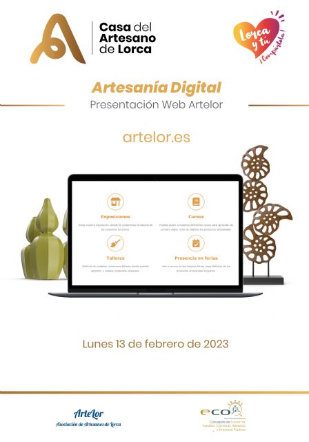 Nace la nueva web de Artelor y se presentan nuevas demostraciones artesanas en vivo en la Casa del Artesano de Lorca - 2, Foto 2