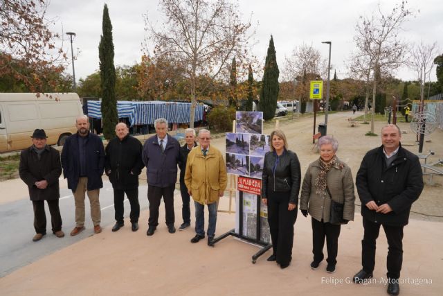 La tercera fase de la Vía Verde de Barrio Peral completará 2 km de senda ciclable entre Víctor Beltrí y Los Barreros - 1, Foto 1