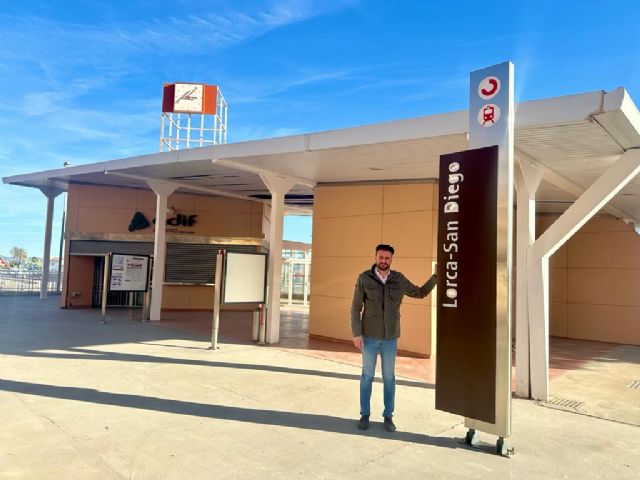 El edificio de la antigua estación de San Diego podría albergar el nuevo ´Espacio Joven´ de Lorca - 1, Foto 1