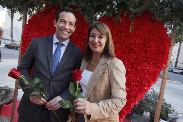 Cartagena planta 7 photocalls por San Valentín y regala premios a las fotos más románticas - 1, Foto 1