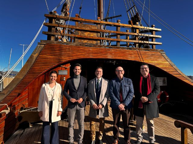 Mazarrn acoge del 13 al 23 de febrero la visita de la nao Trinidad, el barco que capitane Magallanes en la vuelta al mundo, Foto 1