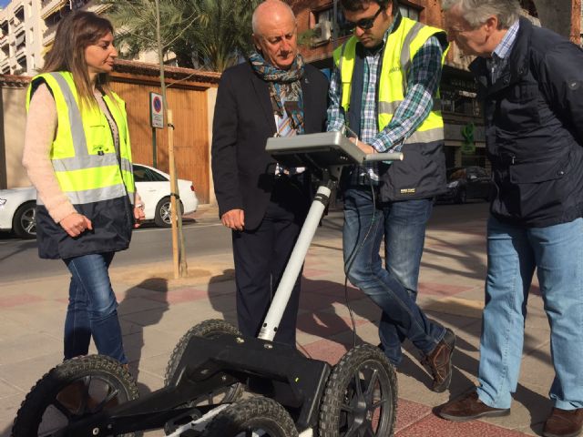 El Ayuntamiento utiliza última tecnología para identificar posibles restos arqueológicos en la avenida Alfonso X el Sabio - 1, Foto 1