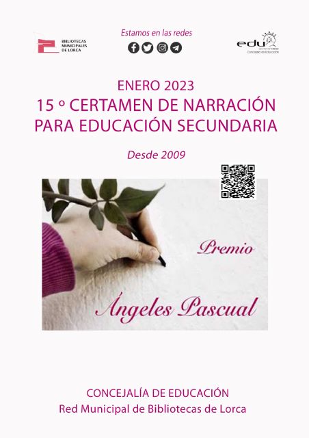 Alba Mateos Teruel y Claudia Giménez Giménez, ganadoras del XV Certamen de Narración para Educación Secundaria 'Premios Ángeles Pascual' - 1, Foto 1